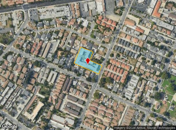  3817 Cogswell Rd, El Monte, CA Parcel Map