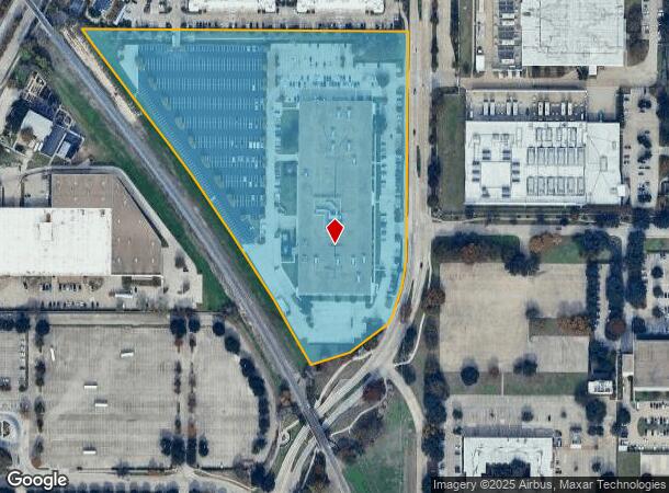  1225 Alma Rd, Richardson, TX Parcel Map