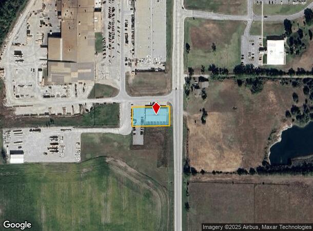 2100 Commerce Dr, Parsons, KS Parcel Map