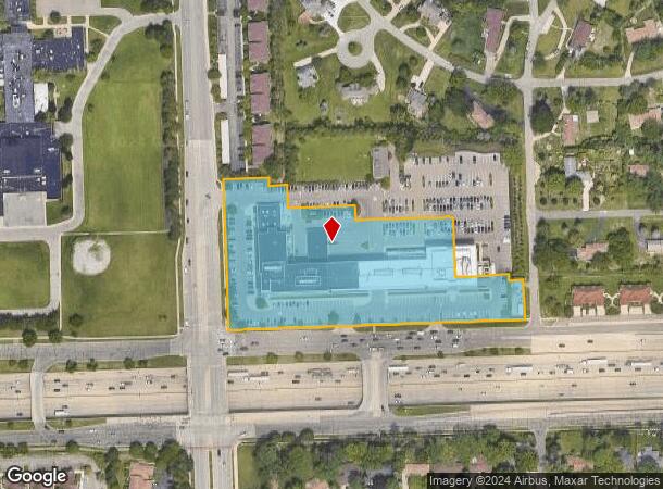  27000 Evergreen Rd, Lathrup Village, MI Parcel Map