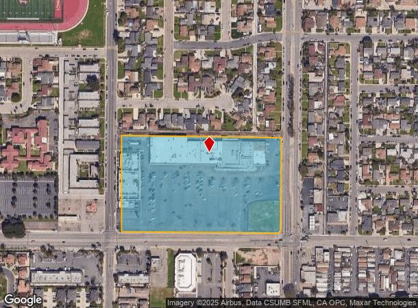  125 W Pleasant Valley Rd, Oxnard, CA Parcel Map