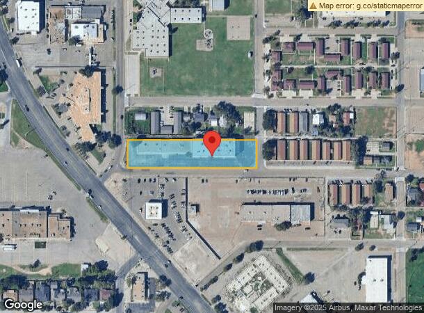  1516 53Rd St, Lubbock, TX Parcel Map