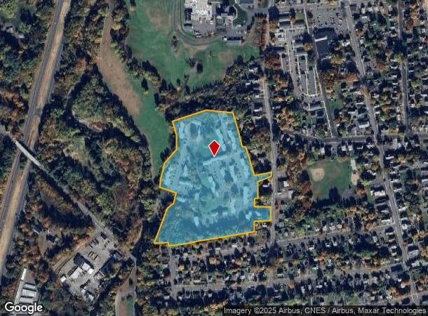 Elm St, Greenfield, MA Parcel Map