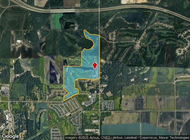  15500 Chandler Rd, East Lansing, MI Parcel Map