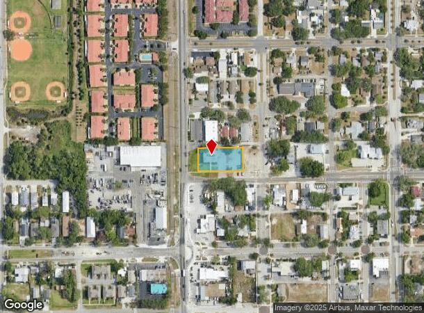  1027 Nebraska Ave, Palm Harbor, FL Parcel Map