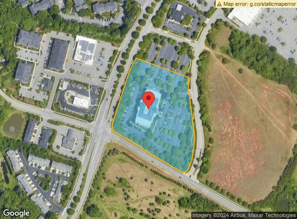  1501 Highwoods Blvd, Greensboro, NC Parcel Map