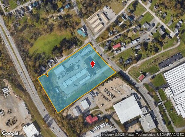 4200 Camden Ave, Parkersburg, WV Parcel Map