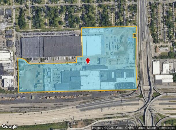  12601 Southfield Fwy, Detroit, MI Parcel Map