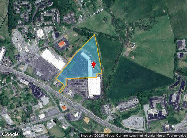  1480 E Main St, Wytheville, VA Parcel Map