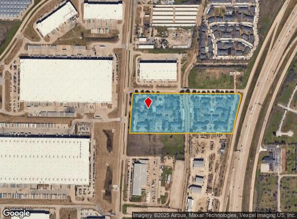 3700 Valley View Ln, Irving, TX Parcel Map