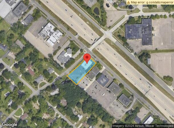  23875 Northwestern Hwy, Southfield, MI Parcel Map