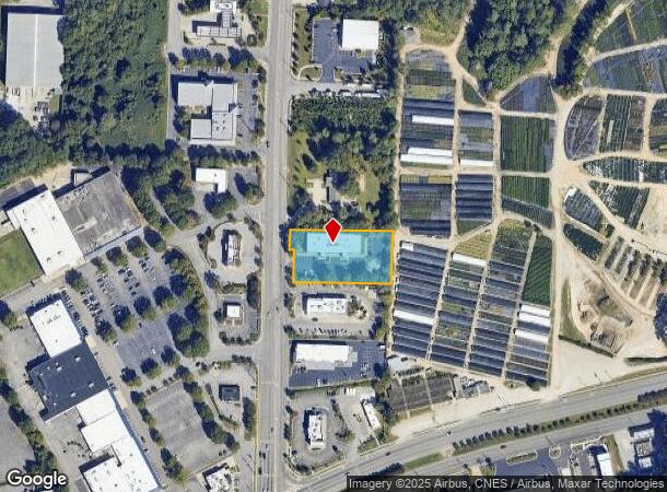  1708 Trawick Rd, Raleigh, NC Parcel Map