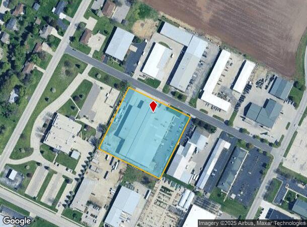 1015 Centennial St, Green Bay, WI Parcel Map