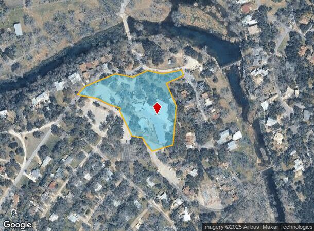  1 Woodcreek Cir, Wimberley, TX Parcel Map