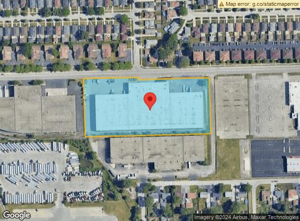  4915-5003 W 122Nd St, Alsip, IL Parcel Map