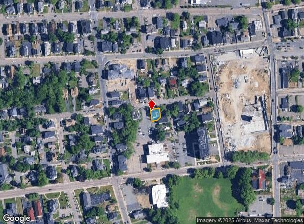  28 Ellsworth Ave, Brockton, MA Parcel Map