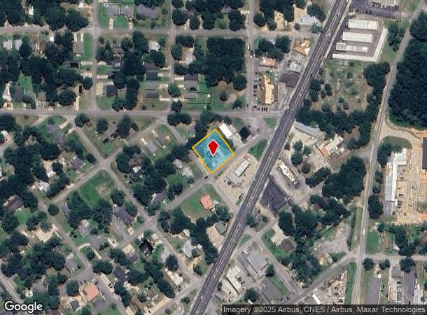 502 E Hickory Ave, Crestview, FL Parcel Map