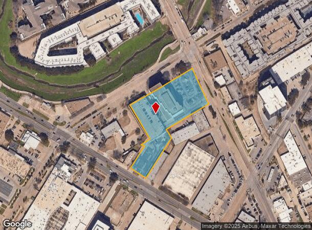  1825 Market Center Blvd, Dallas, TX Parcel Map