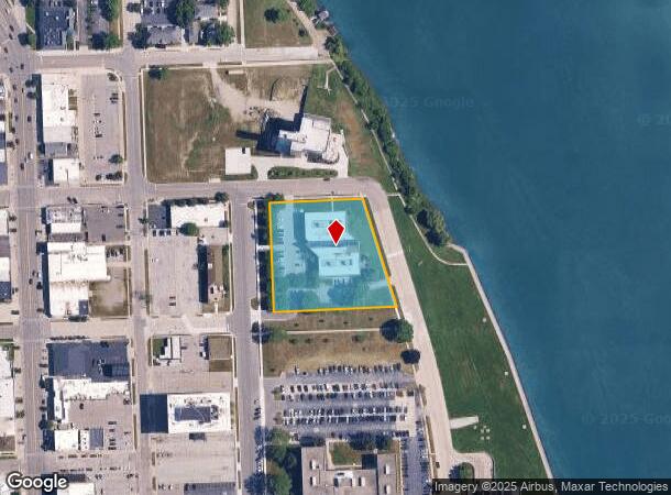 600 Fort St, Port Huron, MI Parcel Map