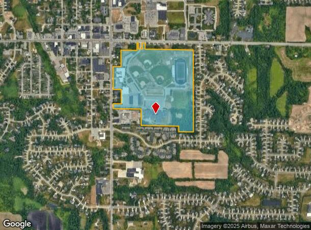 8542 Byron Center Ave Sw, Byron Center, MI Parcel Map