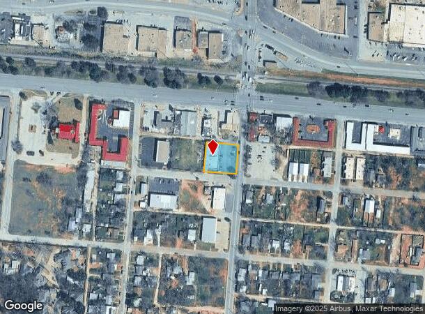  174 S Willis St, Abilene, TX Parcel Map