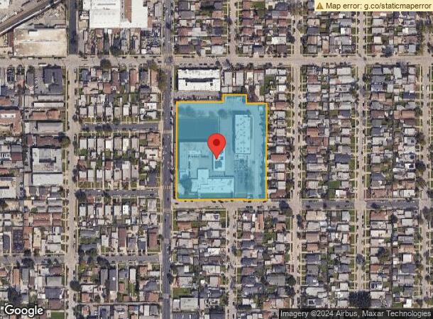  2941 W 70Th St, Los Angeles, CA Parcel Map