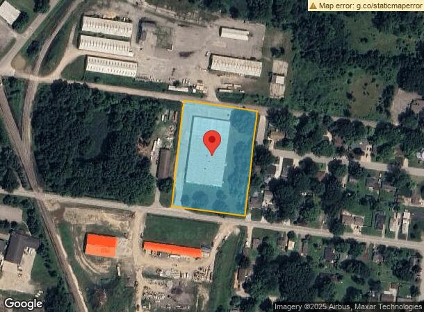  650 Hathaway St, East China, MI Parcel Map