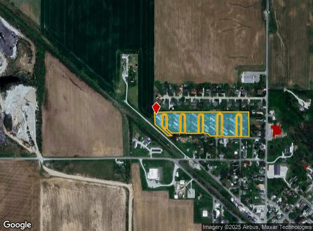 N Suburban Villa, Saint Paul, IN Parcel Map