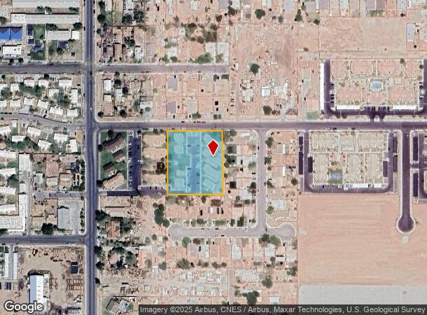 1524 C St, Brawley, CA Parcel Map