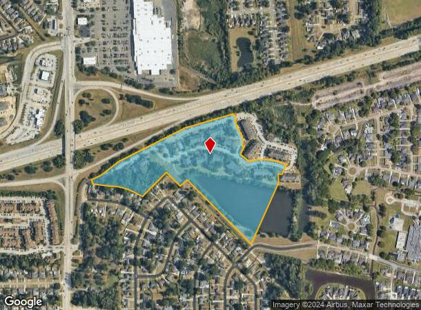  2455 Weldwood Dr, Baton Rouge, LA Parcel Map