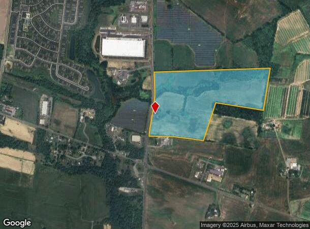 2554 Route 206, Mount Holly, NJ Parcel Map