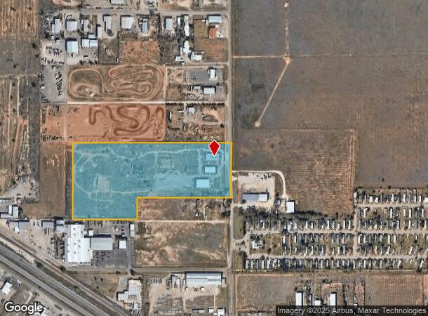 3105 N County Road 2000, Lubbock, TX Parcel Map