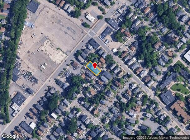  38 Birch St, Worcester, MA Parcel Map