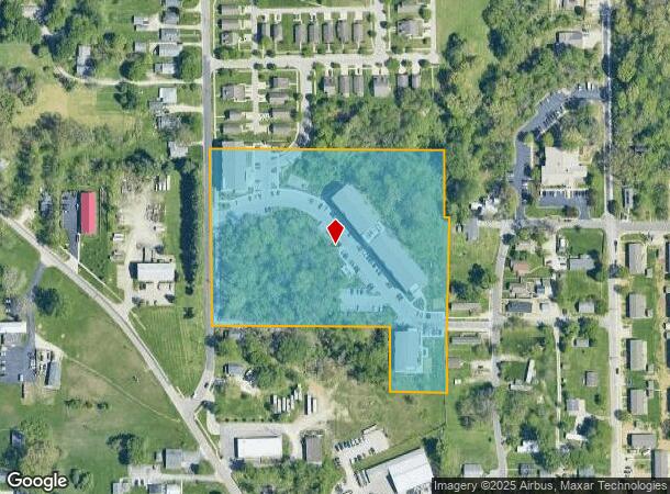  1100 N Crescent Rd, Bloomington, IN Parcel Map