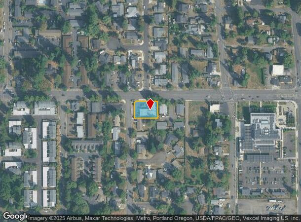  12870 Sw Allen Blvd, Beaverton, OR Parcel Map