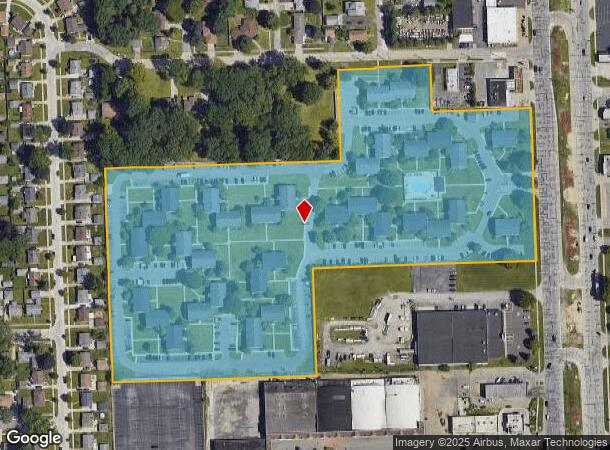  31499 Mound Rd, Warren, MI Parcel Map