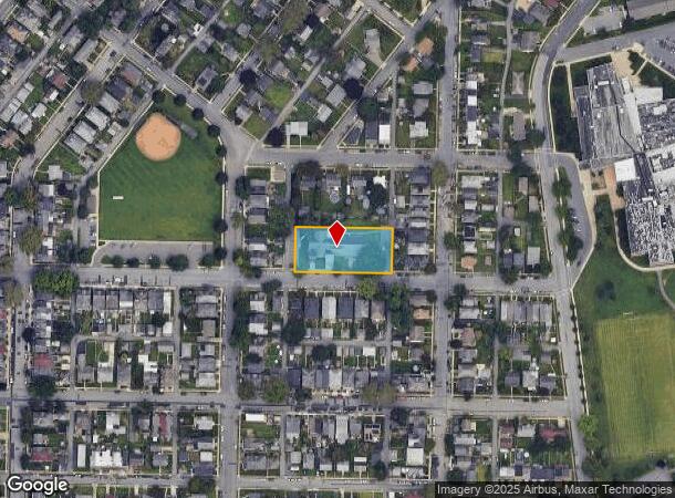  521 E Locust St, Bethlehem, PA Parcel Map