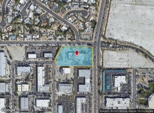  1321 N Gene Autry Trl, Palm Springs, CA Parcel Map