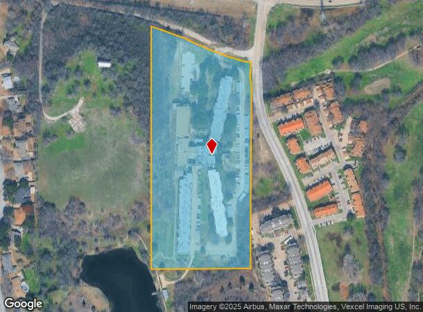 5100 Randol Mill Rd, Fort Worth, TX Parcel Map