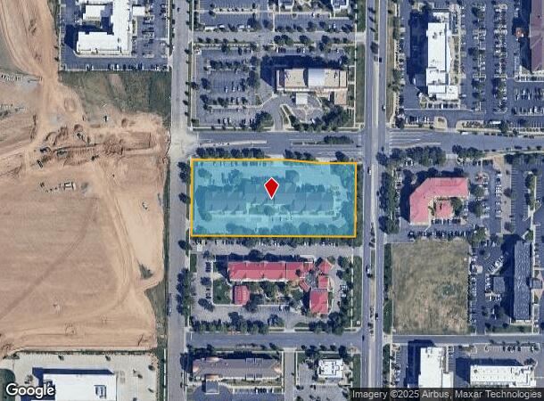 6851 Tower Rd, Denver, CO Parcel Map