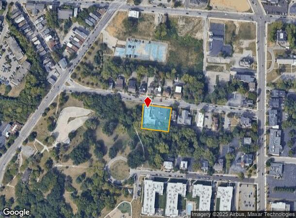 47 E Hollister St, Cincinnati, OH Parcel Map