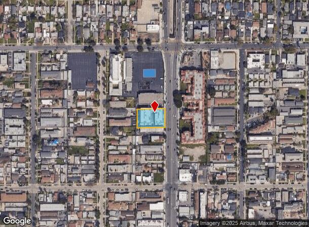  6109 Crenshaw Blvd, Los Angeles, CA Parcel Map