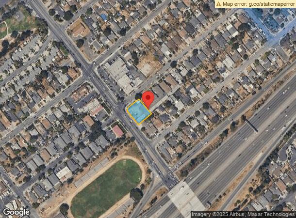  628 S King Rd, San Jose, CA Parcel Map