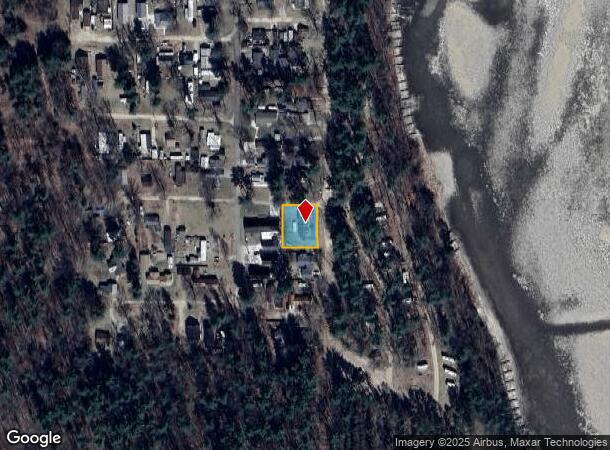 1753 S Beech Ave, White Cloud, MI Parcel Map