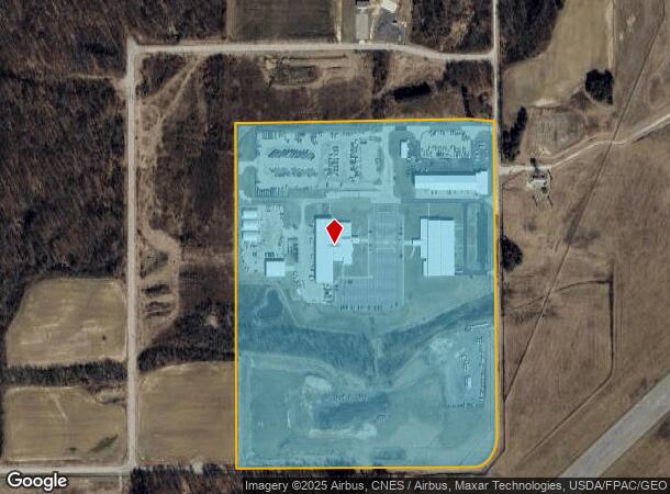  Crall Rd, Mansfield, OH Parcel Map