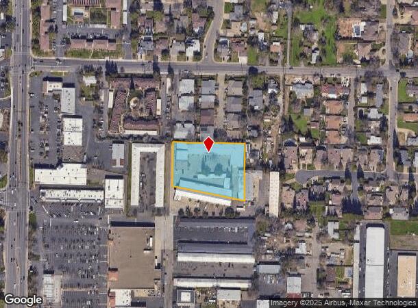  4119 Wayside Ln, Carmichael, CA Parcel Map