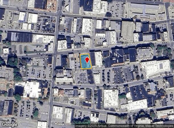  402 Campbell Ave Sw, Roanoke, VA Parcel Map