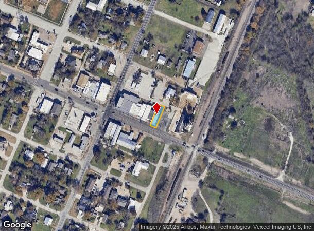  108 W Mccart St, Krum, TX Parcel Map