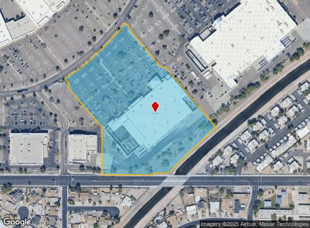 853 N Dobson Rd, Mesa, AZ Parcel Map