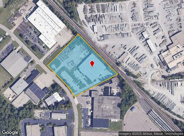  106 Circle Freeway Dr, West Chester, OH Parcel Map